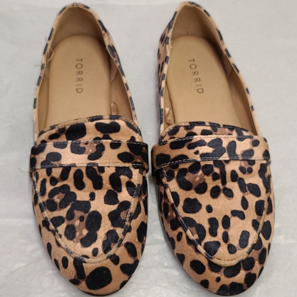 Torrid animal print loafer